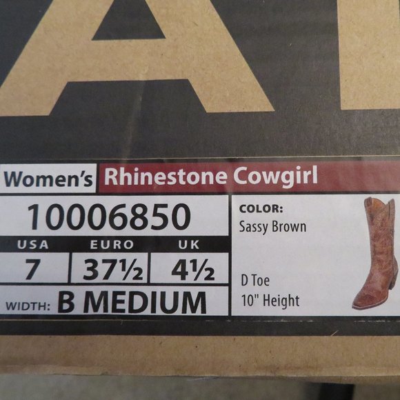 Ariat Rhinestone Cowboy Boots - Picture 4 of 4